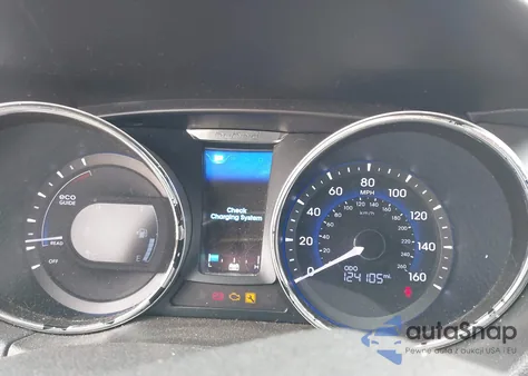 2014 Hyundai Sonata Hybrid Limited from USA, damaged, VIN KMHEC4A4XEA110654